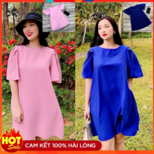 Đầm Suông Đẹp Thun Form Rộng Váy Nữ Tiểu Thư Chữ A Babydoll Dự Tiệc, Dạo Phố, Đi Biển Hè Dễ Thương Sang Trọng