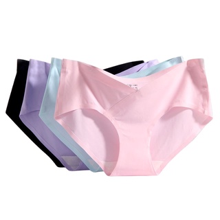 Image of Maternity Panties Ice Silk seamless V-front