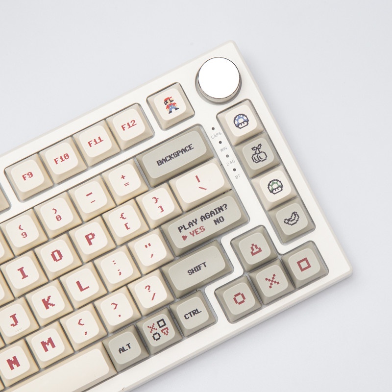 143 phím FC keycap XDA Profile fc phong cách retro PBT Dye SUB bàn phím cơ Keycap