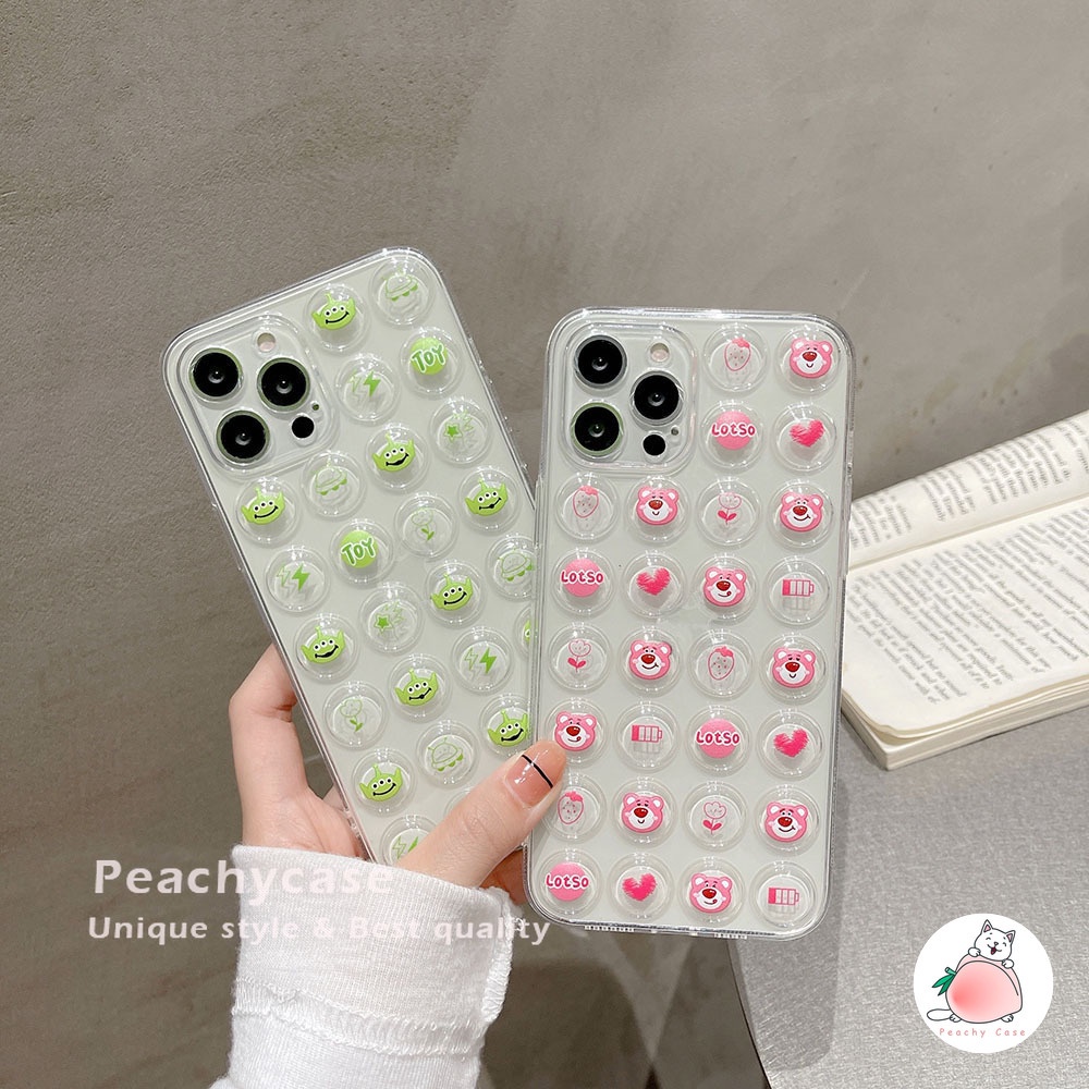 Ốp điện thoại TPU dẻo trong suốt họa tiết hoạt hình Toy Story dễ thương cho IPHONE 12 11 PRO MAX X XS MAX XR 7PLUS