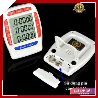 Đồng hồ bấm giờ đếm ngược 🍀FREESHIP🍀 Đồng hồ bấm giờ đếm ngược DOVA 3in1 PS-370