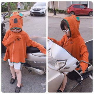 Áo chống nắng cho bé gái