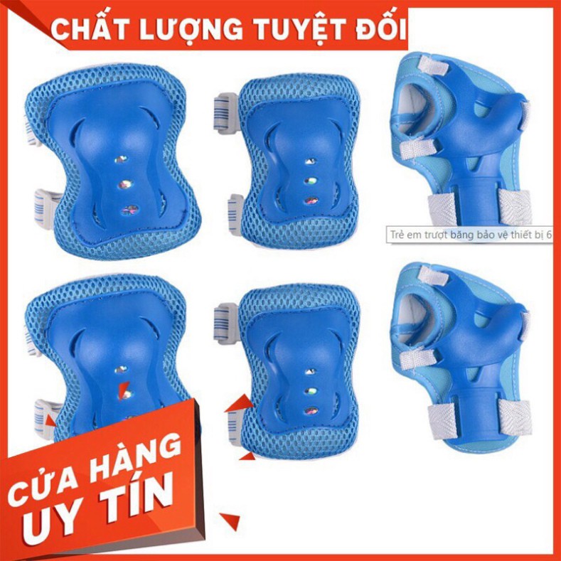 Bộ bảo vệ chân tay trượt patin , ván trượt , đi xe đạp ... cho trẻ em từ 2-10 tuổi