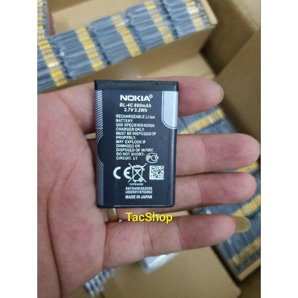 Pin nokia Bl 4C - Pin 3 Gân 2IC Xịn Chống Phù Cho máy Nokia