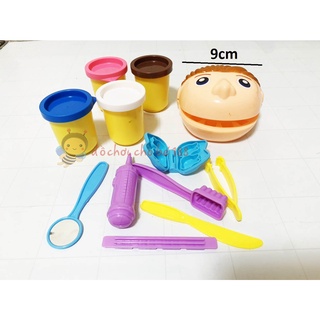 Bộ đồ chơi đất nặn đất sét bác sĩ khám răng vui vẻ