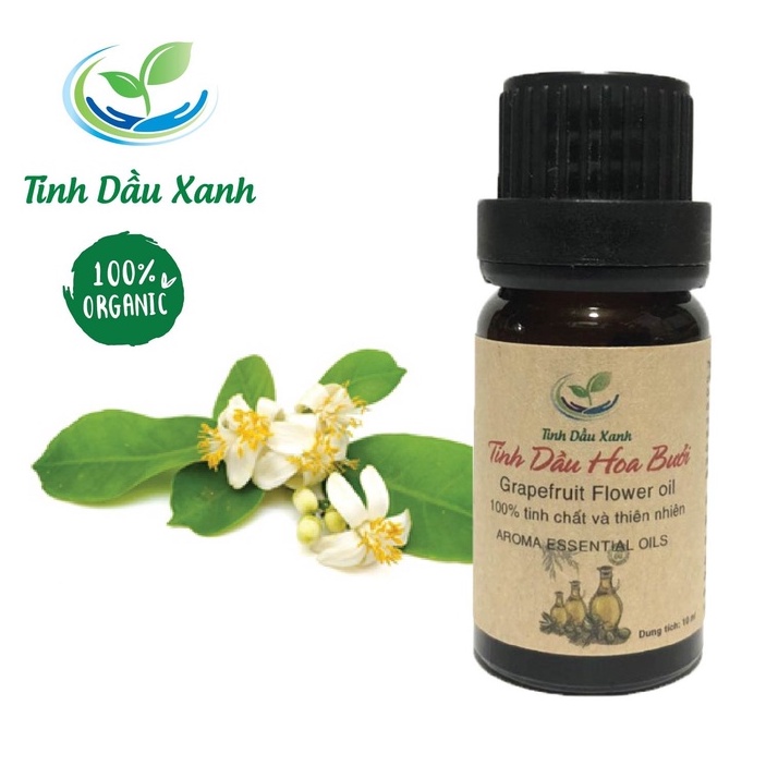 Tinh Dầu Hoa Bưởi Thiên Nhiên 10ml Nguyên Chất/Tinh dầu Xanh