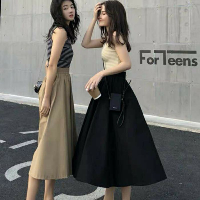 chân váy ulzzang kaki m928