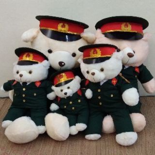 Gấu bông bộ đội 45cm