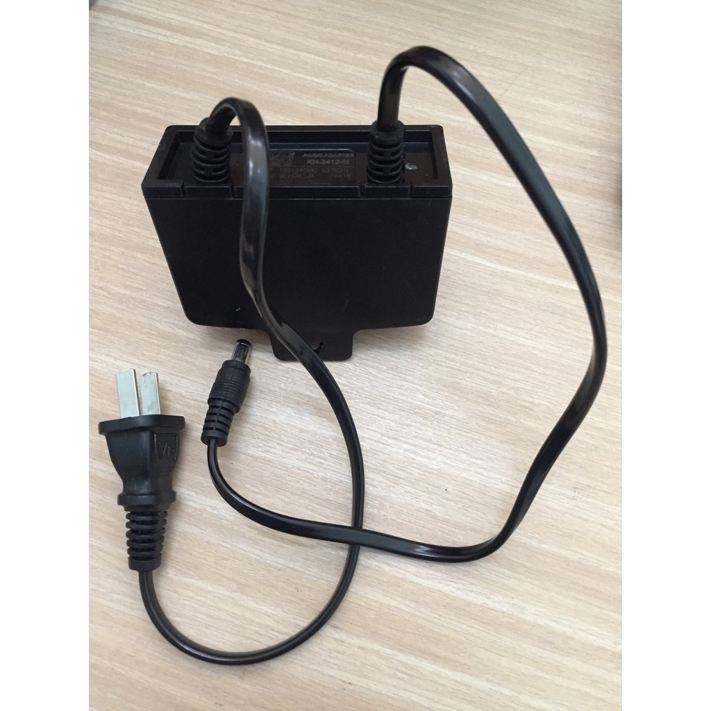 Adapter, Nguồn Camera 12V-2A móc treo ngoài trời