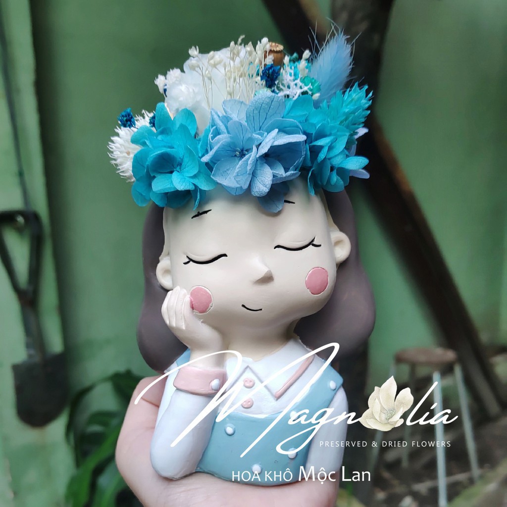 X trang trí phòng ngủ ❤️FREESHIP❤️ Hoa khô handmade trang trí bàn hoc, quà tặng đẹp độc lạ 73 5