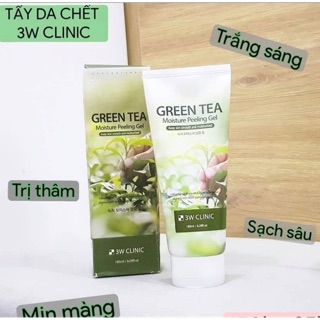 TẨY DA CHẾT TRÀ XANH 3W CLINIC