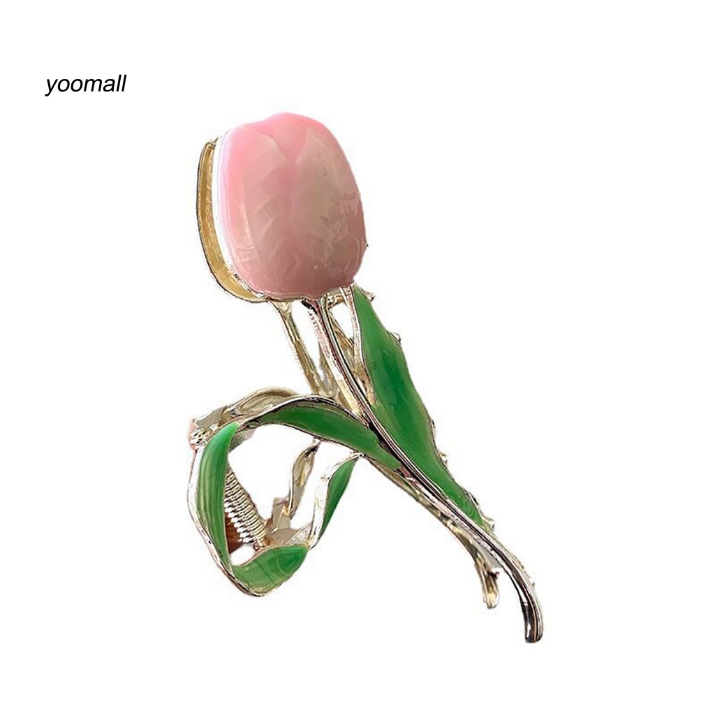 / Yo / Kẹp Tóc Kim Loại Hình Hoa Sang Trọng Thiết Kế Bó Hoa