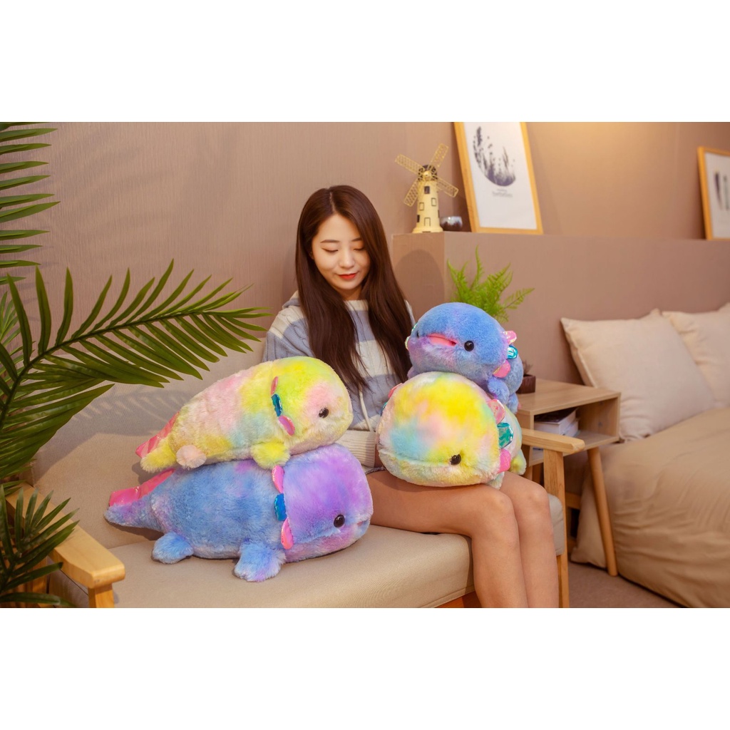 Thú Nhồi Bông Axolotl Mềm Mại Và Thoải Mái Cho Trẻ Em Và Người Lớn