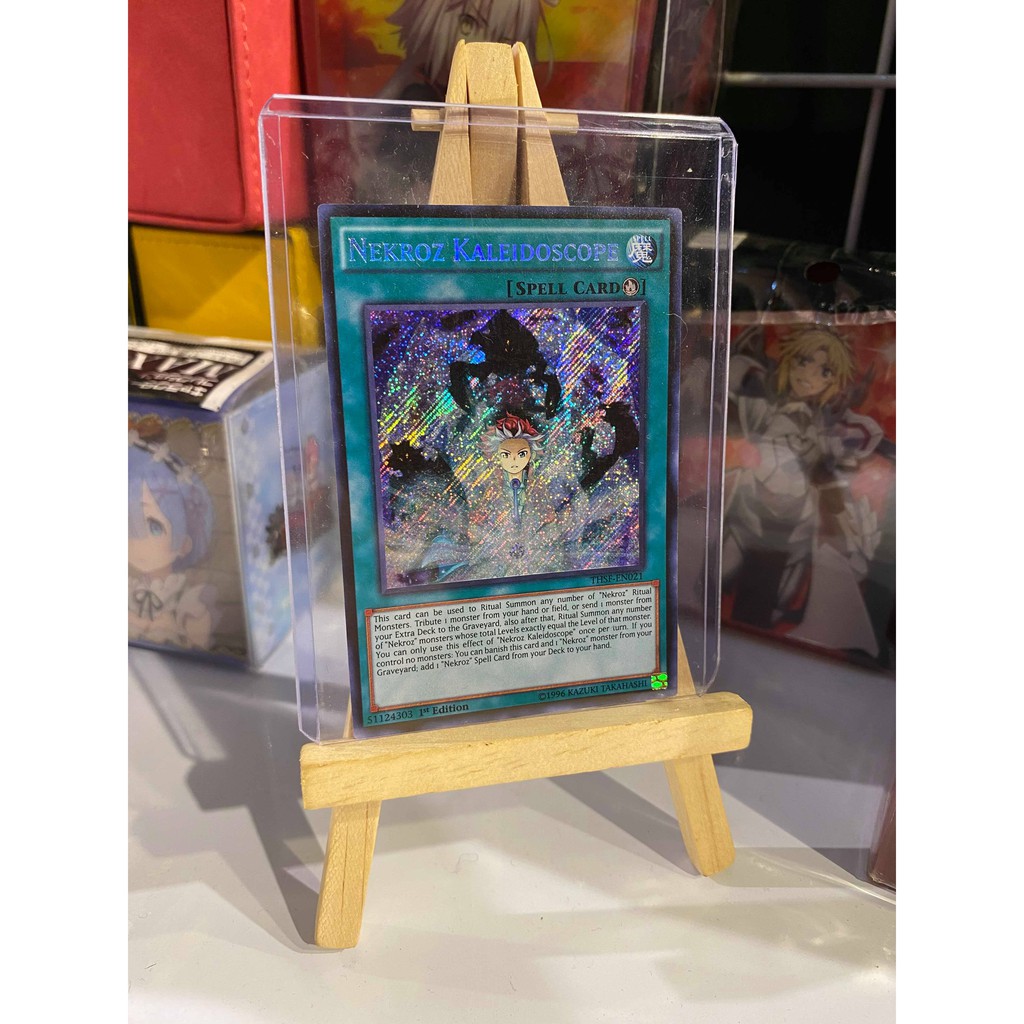 Lá bài thẻ bài Yugioh Nekroz Kaleidoscope – Secret Rare - Tặng bọc bài nhựa bảo quản