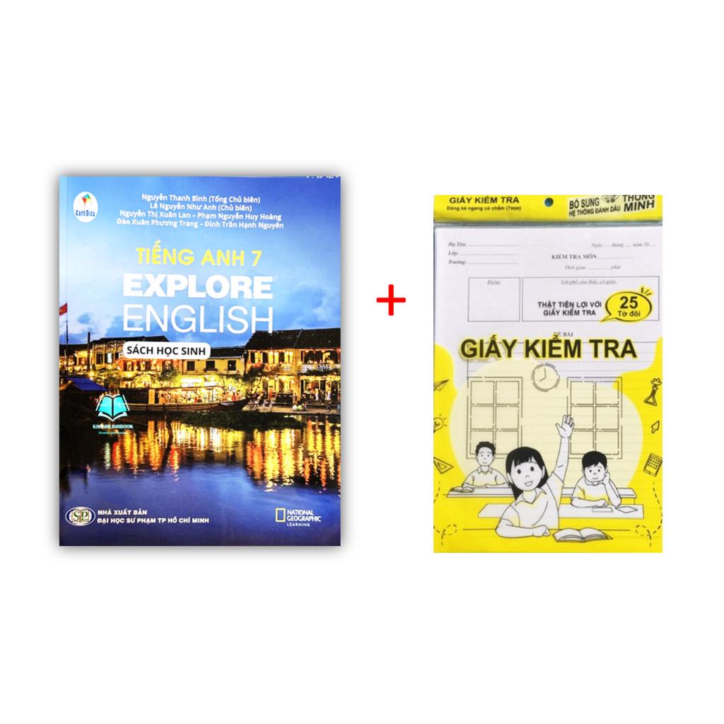 Sách - Tiếng Anh 7 Explore English Học Sinh ( Cánh diều )