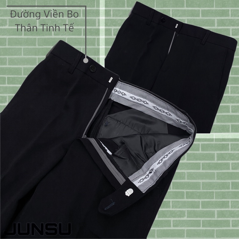 Quần tây nam ống côn Premium ASOS vải tuyết hàn cao cấp viscose co giãn nhẹ thời trang nam âu hàn quốc JUNSU