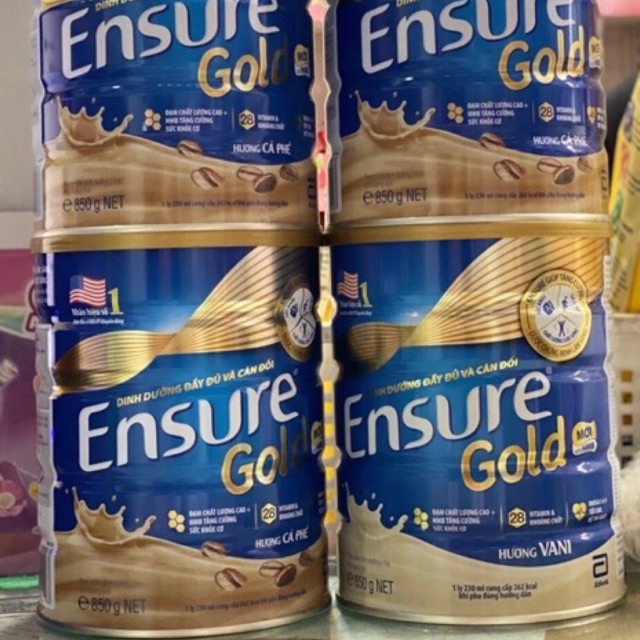SỮA ENSURE GOLD 850G - DATE 2022