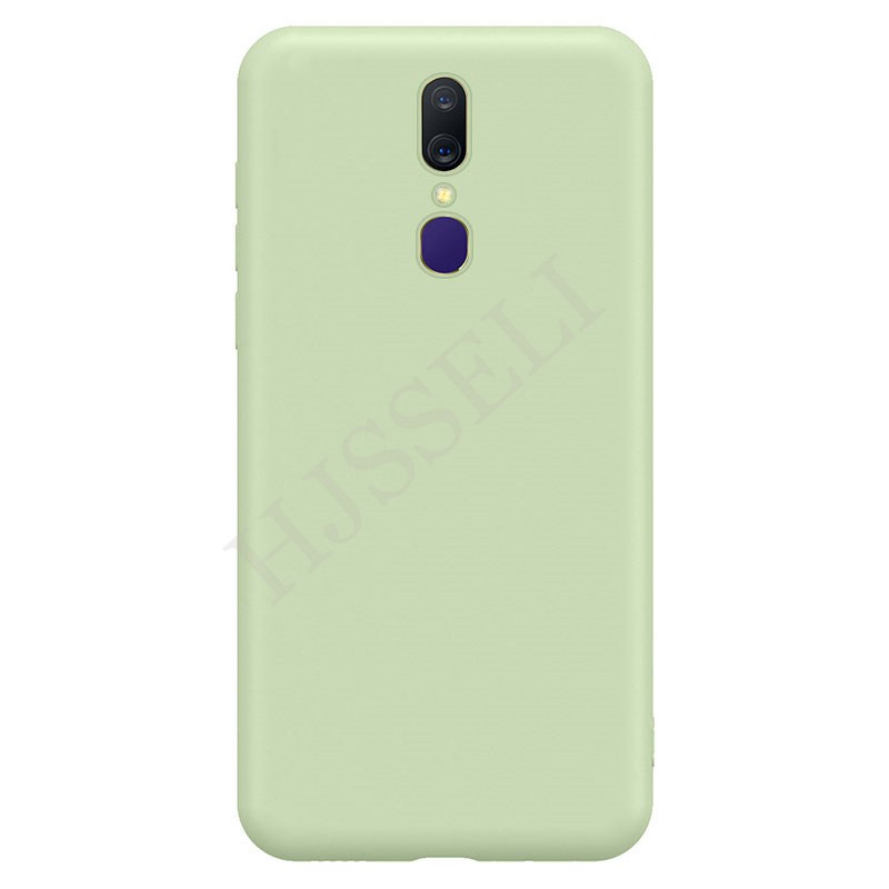 Ốp Lưng Silicone Màu Trơn Thời Trang Cho Oppo F11 F9 OPPOF11