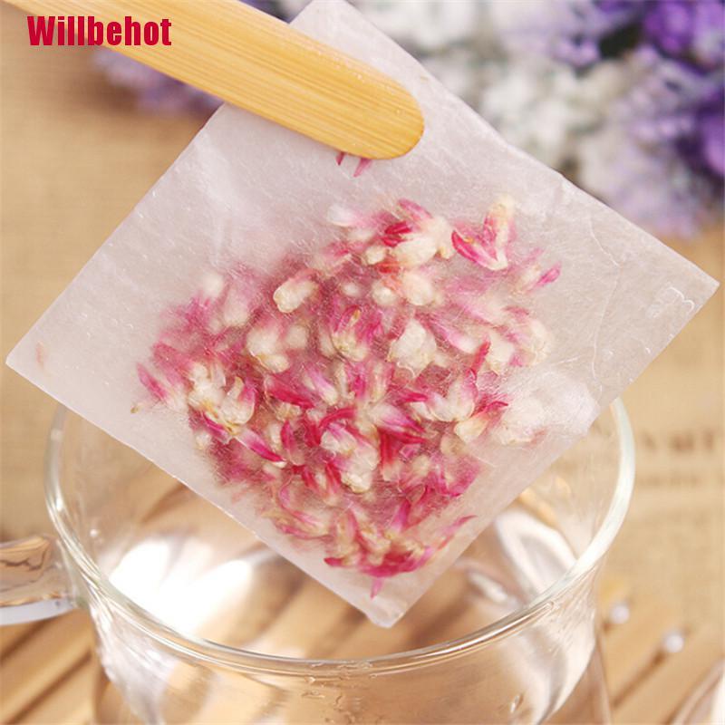 Set 100 Tấm Lọc Trà Bằng Sợi Bắp Gấp Gọn Tiện Lợi