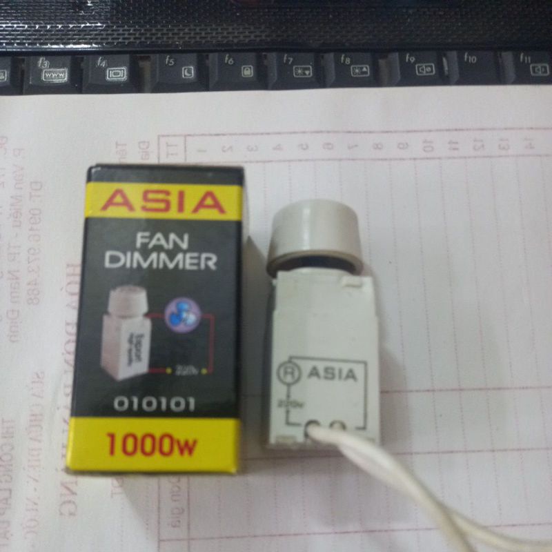Chiết áp quạt trần ASIA chinh hãng - bộ điều tốc quạt thông minh