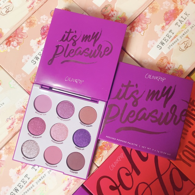 Bill US - Bảng phấn mắt tone tím Colourpop Its My Pleasure