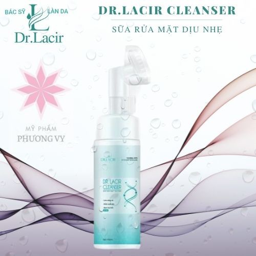 Sữa Rửa Mặt Bạc Hà Kiềm Dầu DR.LACIR CLEANSER ⚡️ CHÍNH HÃNG ⚡️ giúp làm sạch sâu, dưỡng trắng da, ngăn ngừa mụn