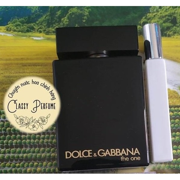 [ 10ml ] Nước Hoa Nam The One D.G  Eau de Parfum Intense [ Aut ]