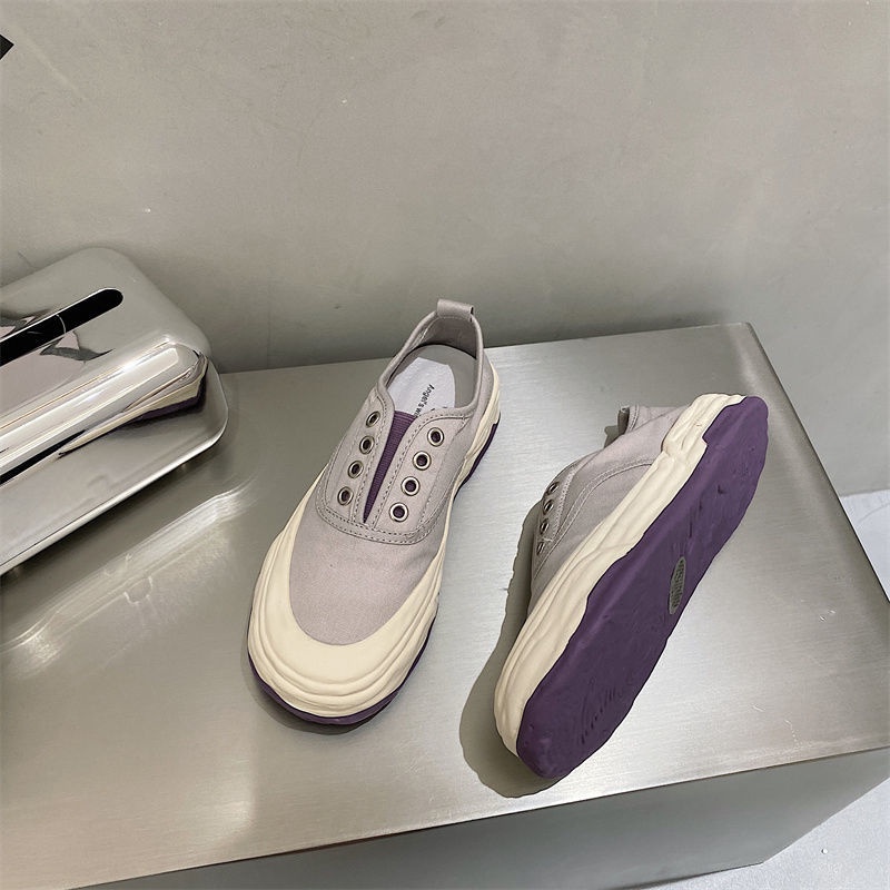 Oeteo Giày Thể Thao Nữ Vải canvas Thời Trang Năng Động