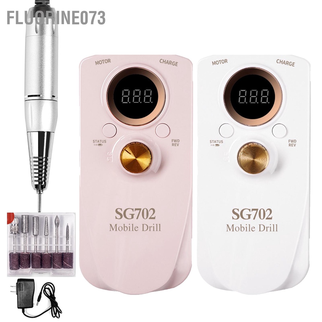 [Hàng Sẵn] Bộ dụng cụ khoan  dùng trong làm móng chạy điện cổng usb tiện dụng 【Fluorine073】