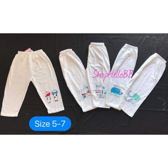 [Hello B&B] Đủ Size 1-10 bé trai/bé gái 6-35kg QUẦN DÀI IN Hello BB hình in ngẫu nhiên | Hellobb - Kiddy and Mommy