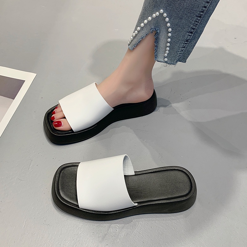 Dép Sandal Đế Xuồng Dày Dặn Phong Cách Thời Trang Mùa Hè Mới 2022 TTH331