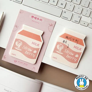 Giấy Note ghi chú SỮA TƯƠI
