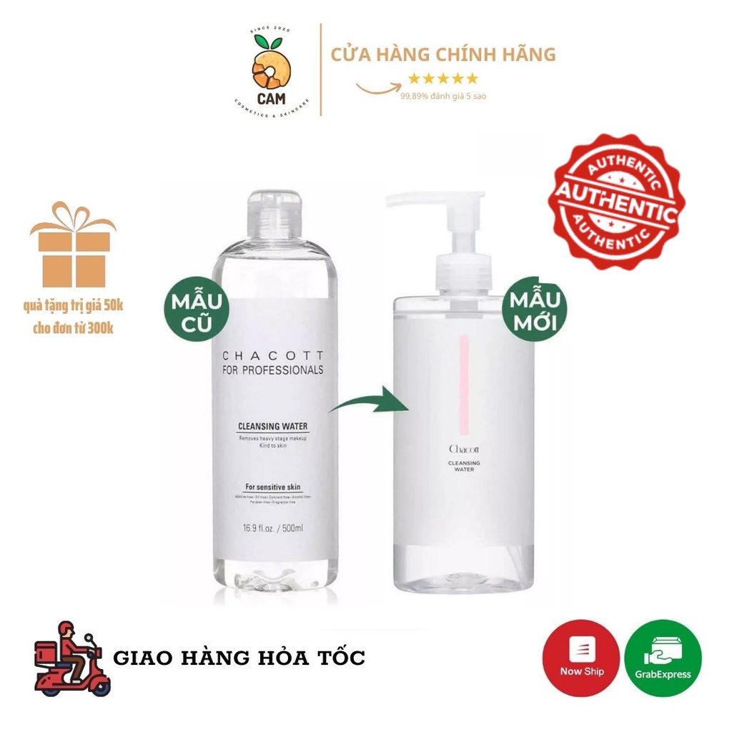 Nước tẩy trang Chacott For Professionals Nhật Bản 500ML