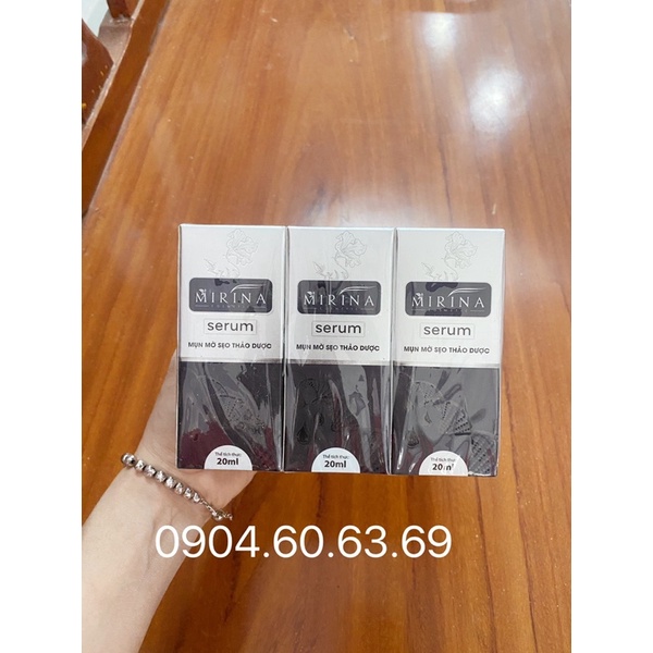 Serum MIRINA 20ml Mụn Mờ Sẹo Thảo Dược