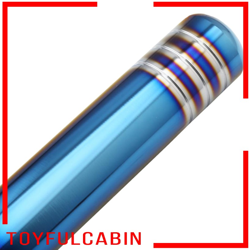 Núm Gạt Cần Số Xe Hơi Bằng Titan Màu Xanh Dương 18cm / 7inch Tiện Dụng