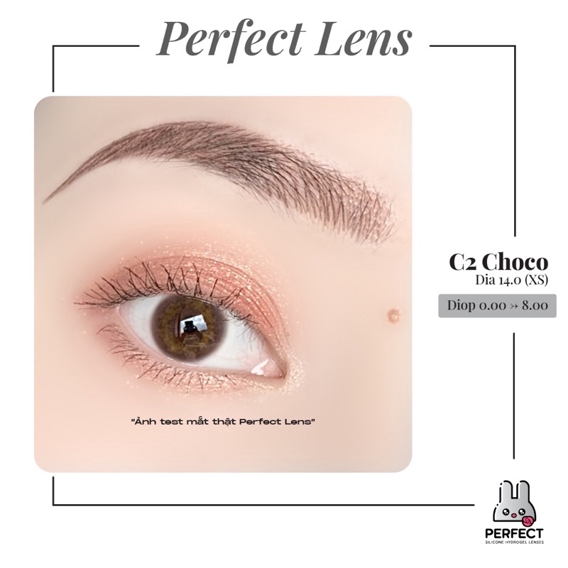 Lens C2 Choco - Dia 14.0 - Kính Áp Tròng