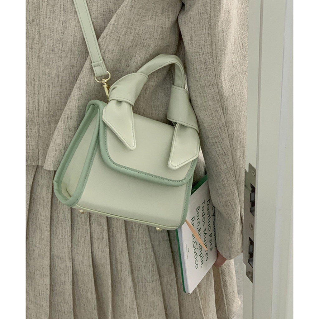Túi Đeo Chéo Đính Nơ Phong Cách Hàn Quốc Độc Đáo Thời Trang Mùa Hè 2022 Dành Cho Nữ La.orie - La010