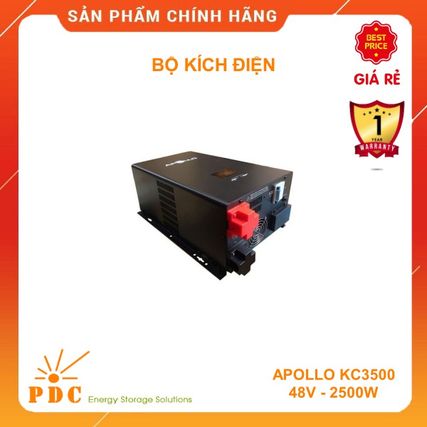 Bộ Kích điện (Inverter) Sin chuẩn Apollo 3000VA 1800W KC3000