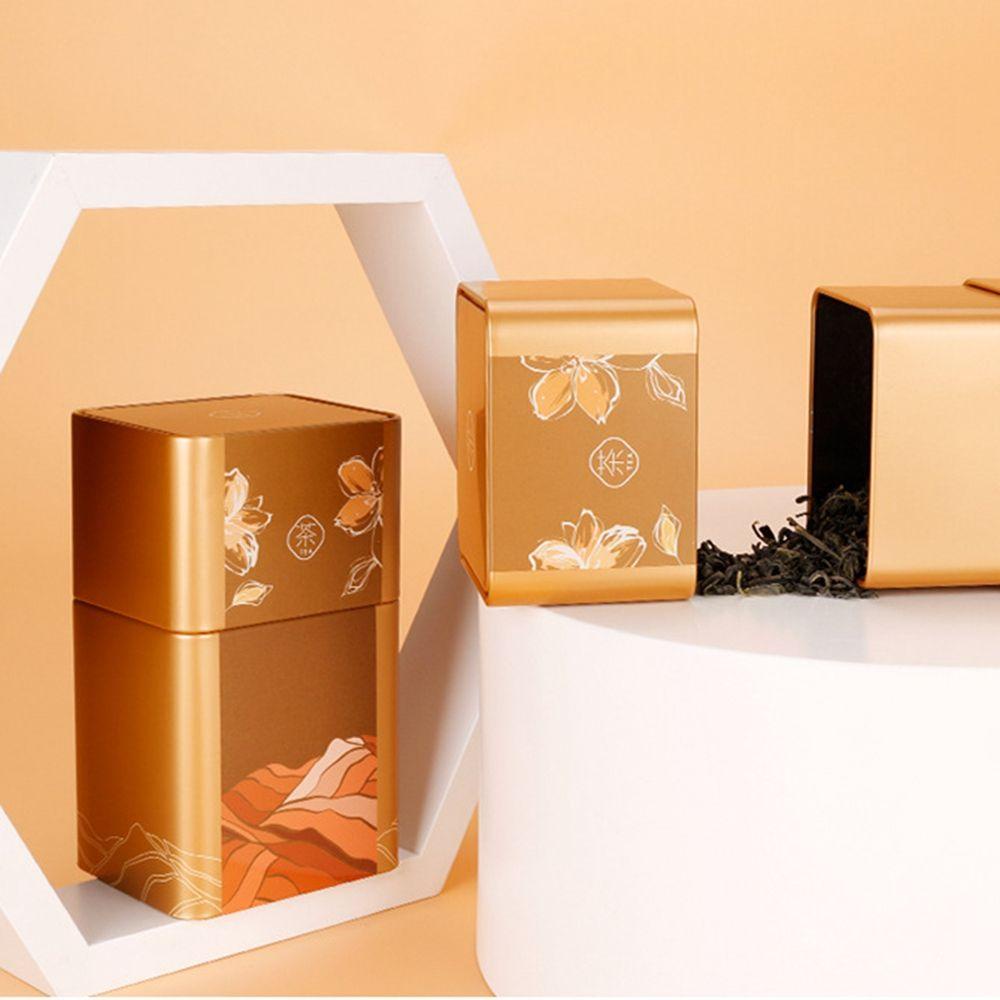 AUGUSTINA Hộp Đựng Trà / Kẹo / Gia Vị Hình Vuông Kín Đáo Làm Quà Tặng