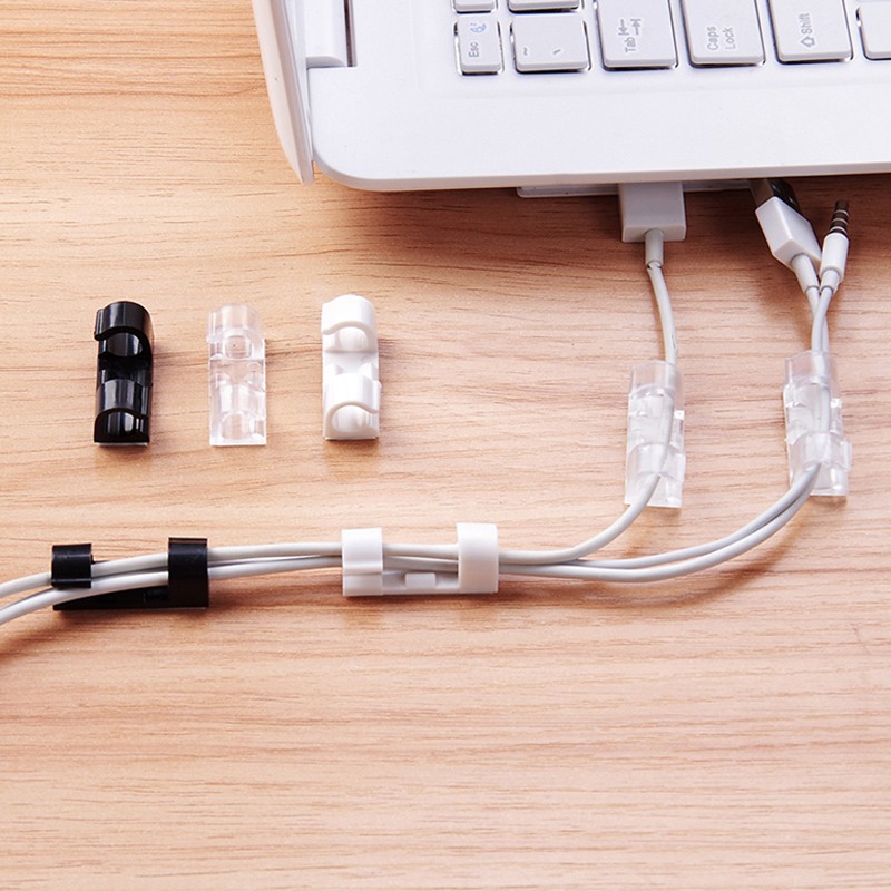 Set 20 Kẹp Cố Định Dây Cáp Tiện Dụng