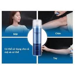 Xịt chống nắng Wellderma G Plus Cooling Sun Spray SPF 50Pa++++