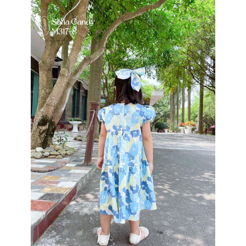 Váy hoa Sofia Candy cho bé gái từ 1 đến 10 tuổi
