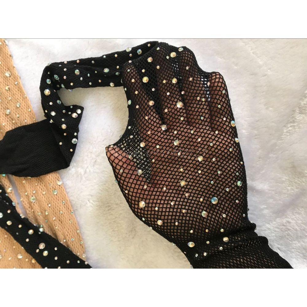 Quần tất lưới đính đá lấp lánh bling bling sexy thời trang, siêu bền không rách không xước đi bar, hộp đêm