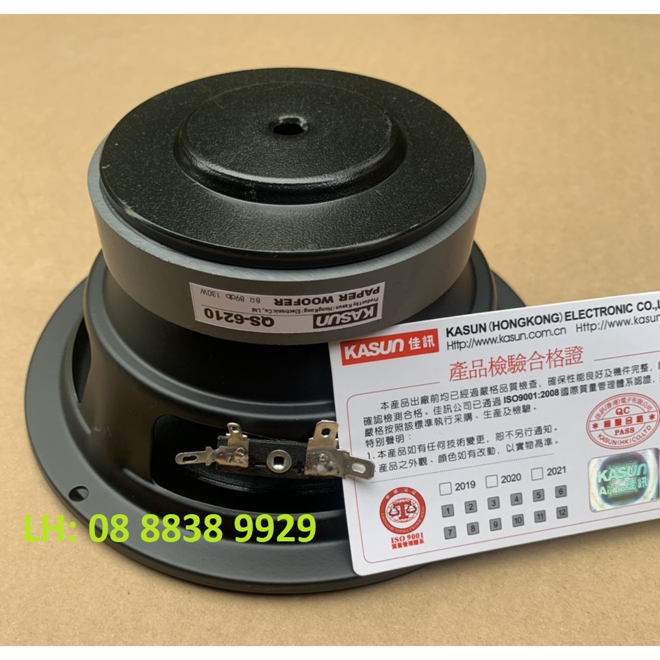 CẶP BASS 16 KASUN TỪ 100 COIL 25 HỒNG KÔNG CAO CẤP CHÍNH HÃNG - GIÁ 2 LOA