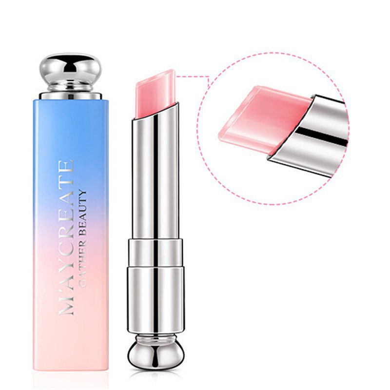 Son Dưỡng Môi MAYCREATE Thay Đổi Màu Sắc Với Nhiệt Độ Của 3.8G Tiện Dụng