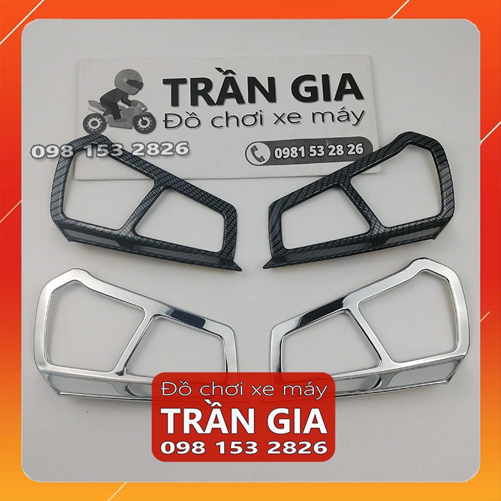 Ốp viền đèn pha xe AB năm 2020-2021-2022 airblade 125 150 cc viền đèn trước air blade 125cc 150cc -phụ kiện trang trí