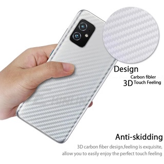 Miếng Dán Mặt Sau Điện Thoại Bằng Sợi Carbon 3D Cho OPPO Reno 10 8T 8Z 8 Pro Plus Pro+ 5G 4G 2023