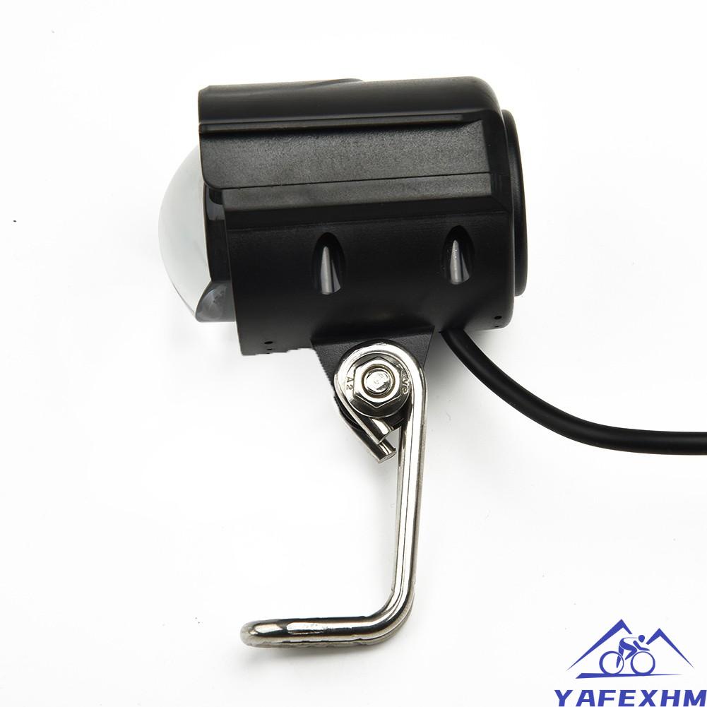 Đèn Pha LED 36-60V Độ Sáng Cao Có Còi Cho Xe Đạp