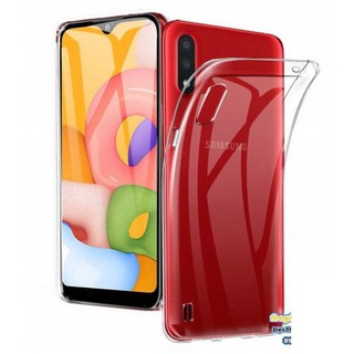 ốp lưng silicon samsung A01 / A01 core trong suốt