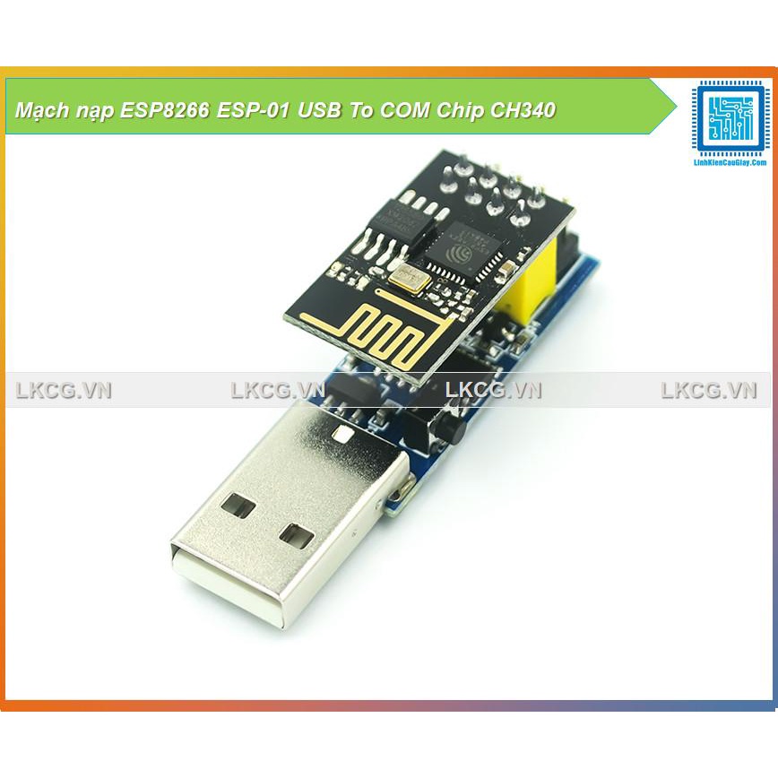 Mạch nạp ESP8266 ESP-01 USB To COM Chip CH340